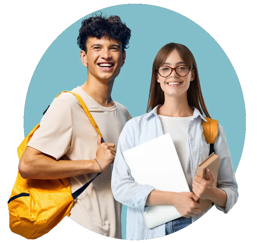 Estudiante de trimestre escolar en el extranjero